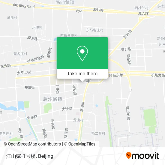 江山赋-1号楼 map
