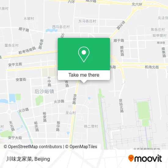 川味龙家菜 map