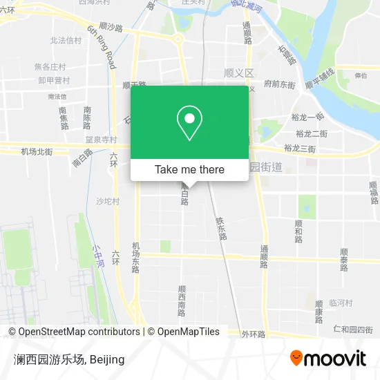 澜西园游乐场 map