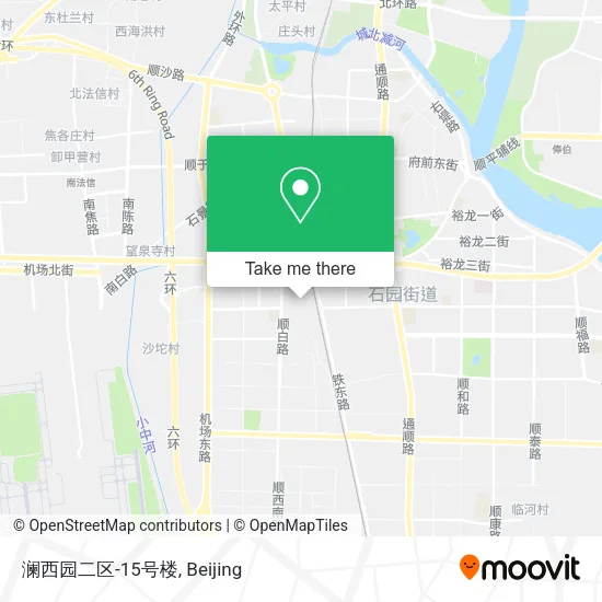 澜西园二区-15号楼 map