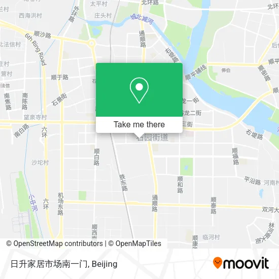 日升家居市场南一门 map