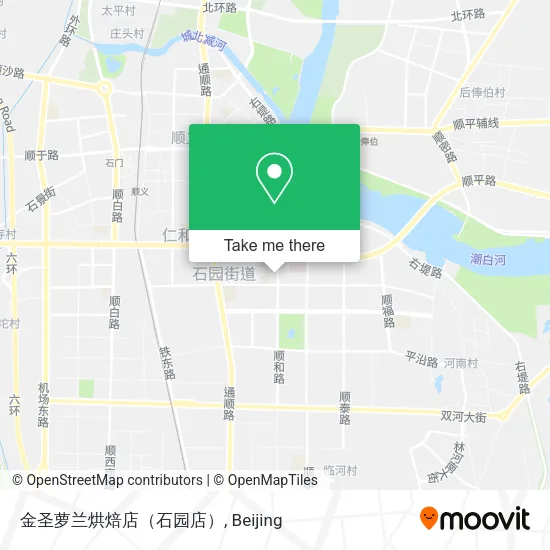 金圣萝兰烘焙店（石园店） map