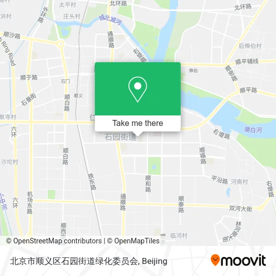 北京市顺义区石园街道绿化委员会 map