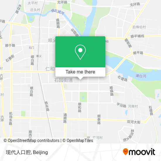 现代人口腔 map