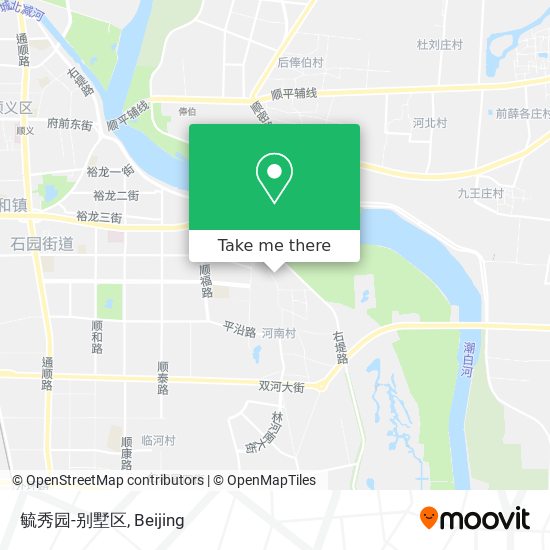 毓秀园-别墅区 map