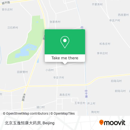 北京玉逸恒康大药房 map