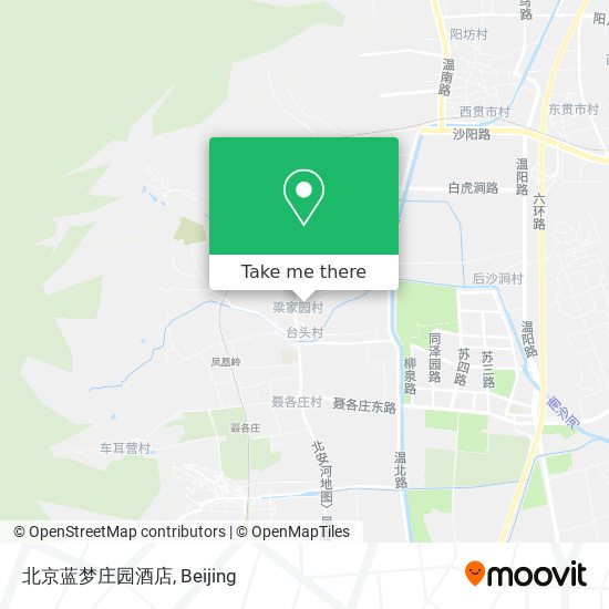 北京蓝梦庄园酒店 map
