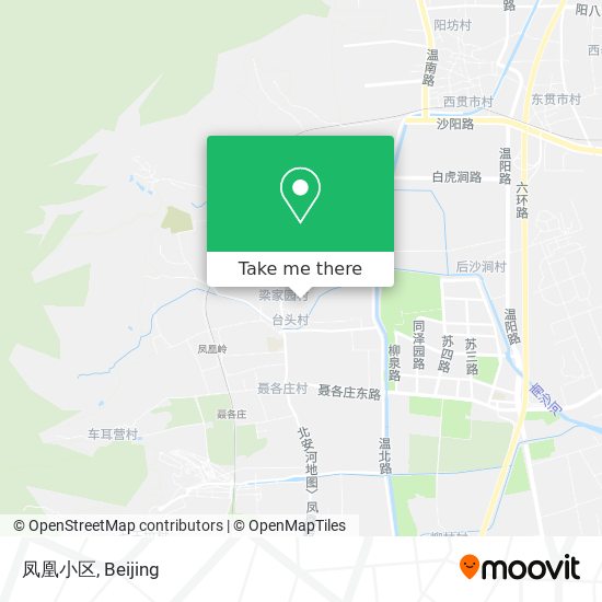 凤凰小区 map