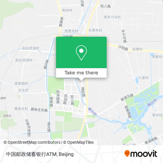 中国邮政储蓄银行ATM map