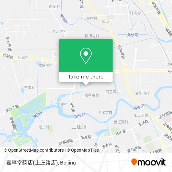 嘉事堂药店(上庄路店) map