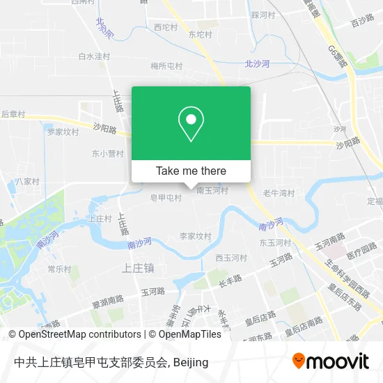 中共上庄镇皂甲屯支部委员会 map