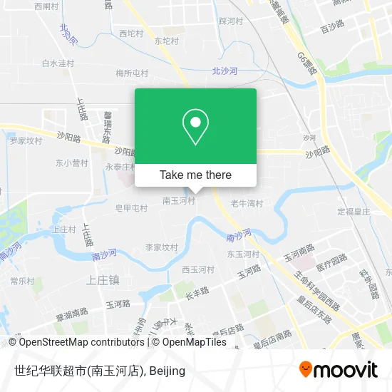 世纪华联超市(南玉河店) map