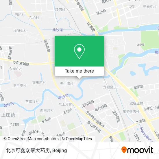 北京可鑫众康大药房 map