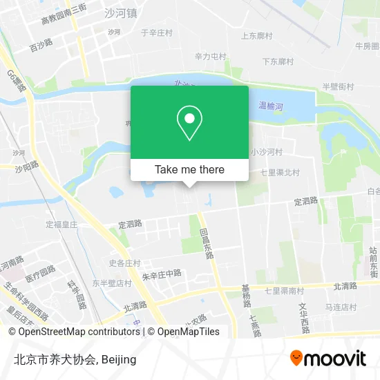 北京市养犬协会 map