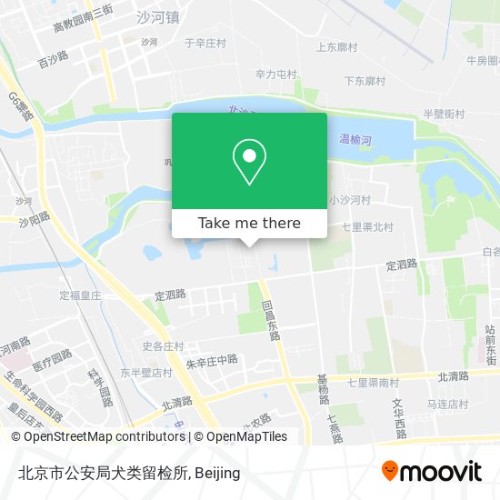 北京市公安局犬类留检所 map