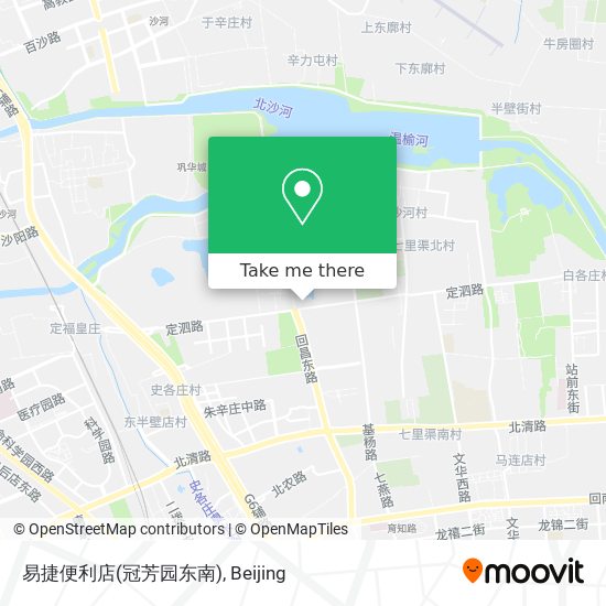 易捷便利店(冠芳园东南) map