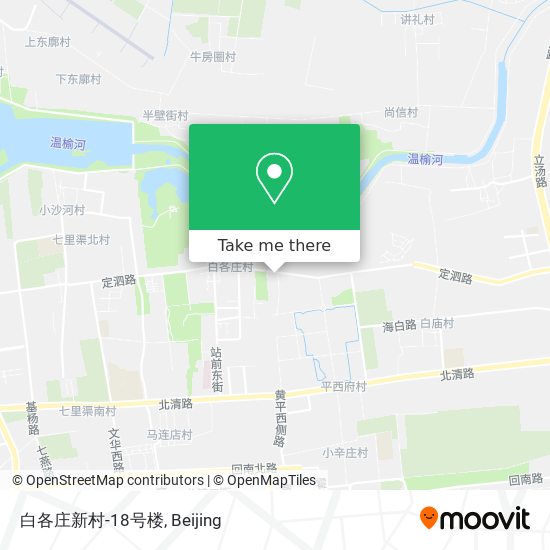 白各庄新村-18号楼 map