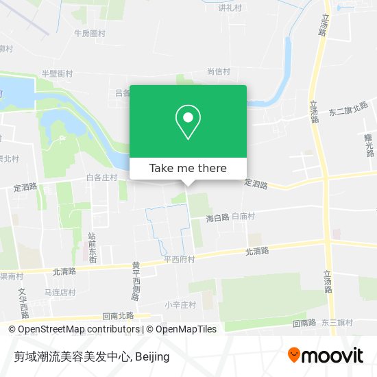 剪域潮流美容美发中心 map