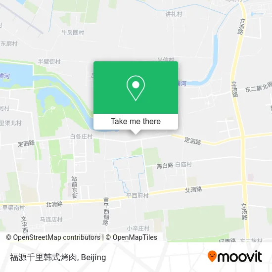 福源千里韩式烤肉 map