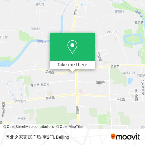 奥北之家家居广场-南2门 map