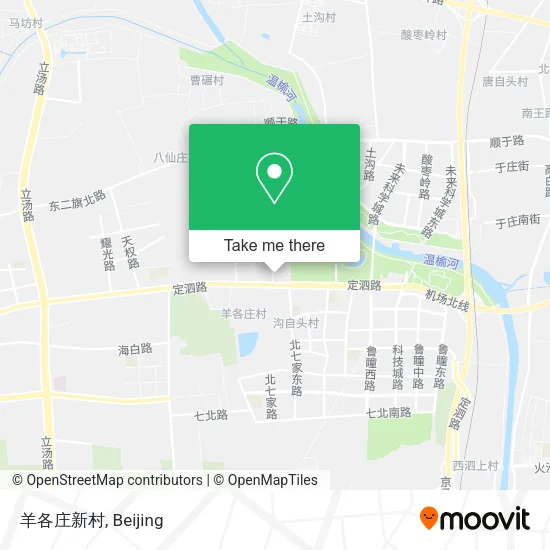 羊各庄新村 map