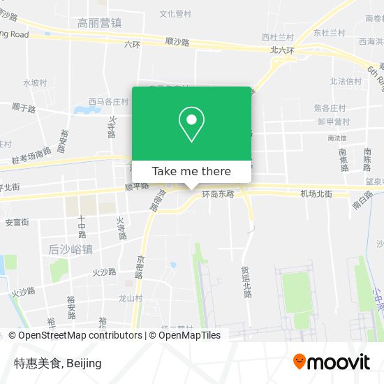 特惠美食 map