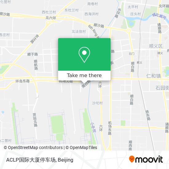 ACLP国际大厦停车场 map