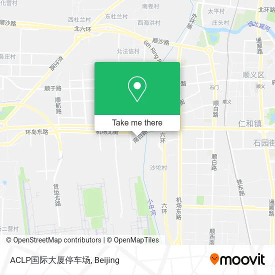 ACLP国际大厦停车场 map