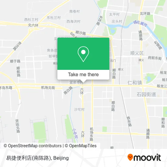 易捷便利店(南陈路) map
