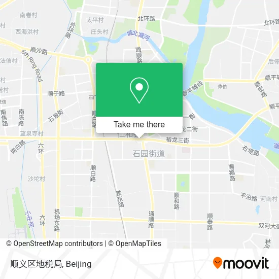 顺义区地税局 map
