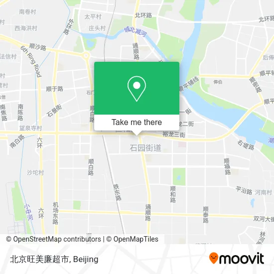 北京旺美廉超市 map