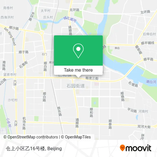 仓上小区乙16号楼 map