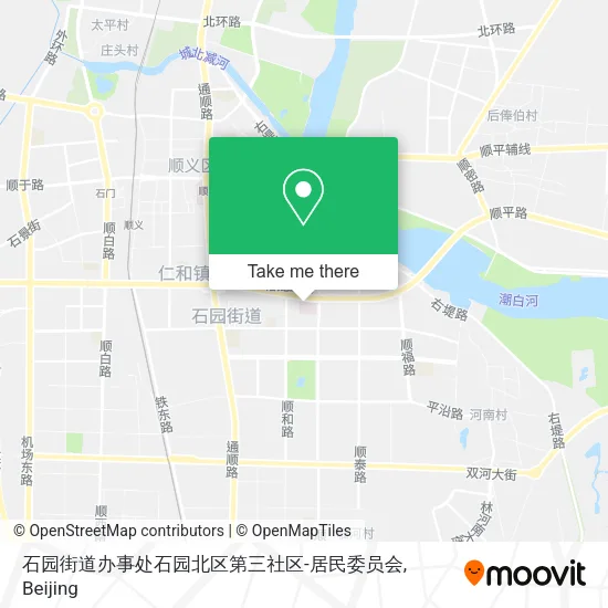 石园街道办事处石园北区第三社区-居民委员会 map