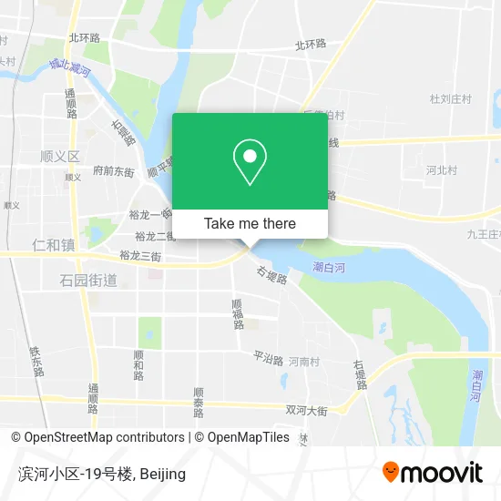 滨河小区-19号楼 map