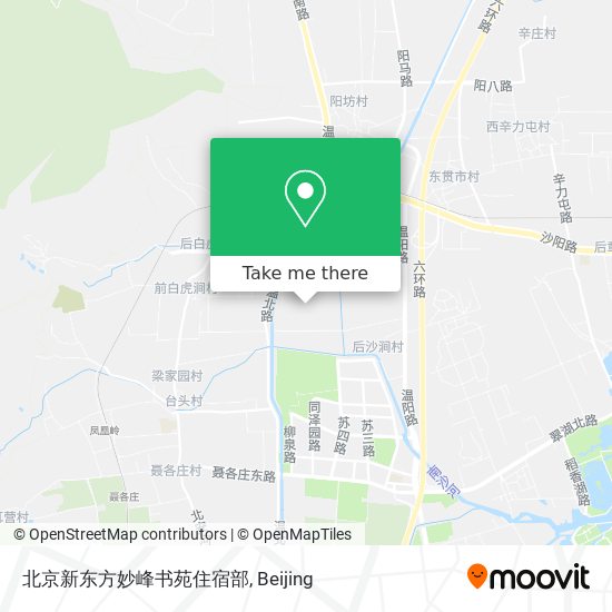 北京新东方妙峰书苑住宿部 map
