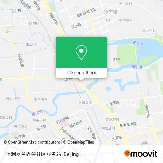 保利罗兰香谷社区服务站 map