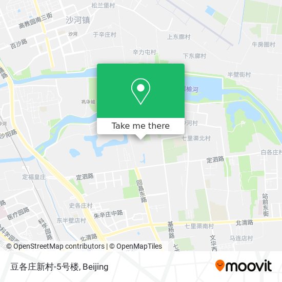 豆各庄新村-5号楼 map