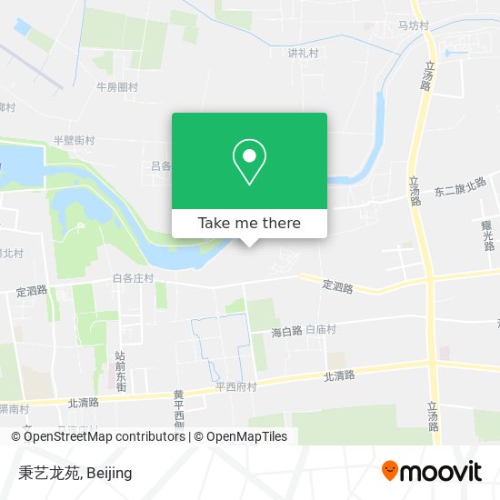 秉艺龙苑 map