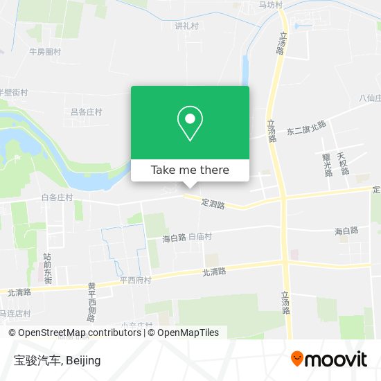 宝骏汽车 map