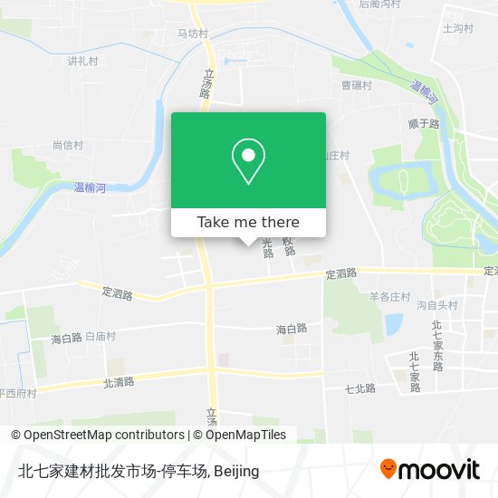 北七家建材批发市场-停车场 map