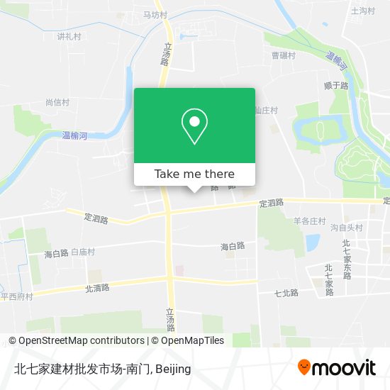 北七家建材批发市场-南门 map