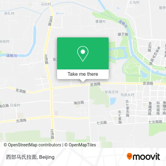 西部马氏拉面 map