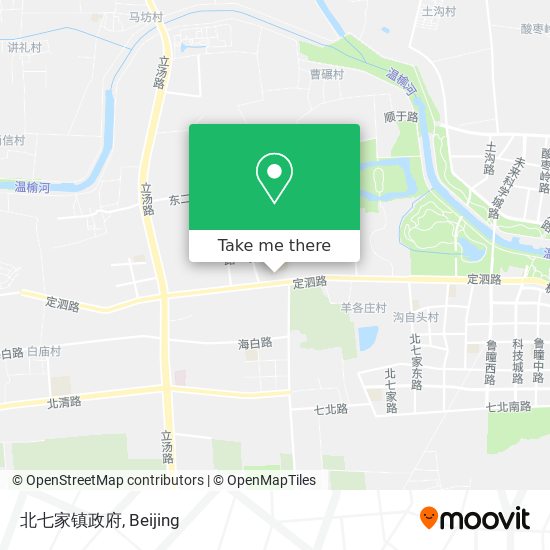 北七家镇政府 map