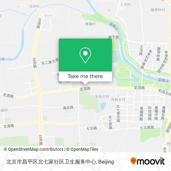北京市昌平区北七家社区卫生服务中心 map