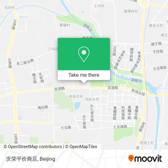 庆荣平价商店 map