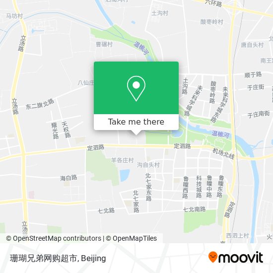 珊瑚兄弟网购超市 map