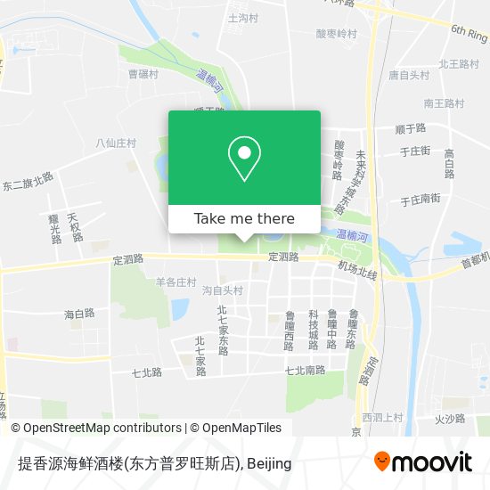 提香源海鲜酒楼(东方普罗旺斯店) map