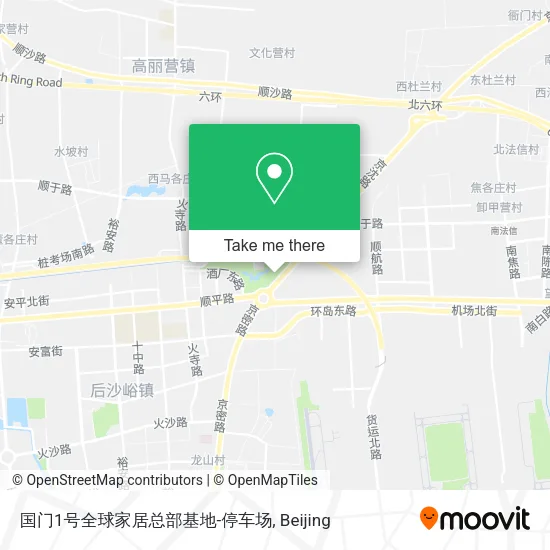 国门1号全球家居总部基地-停车场 map