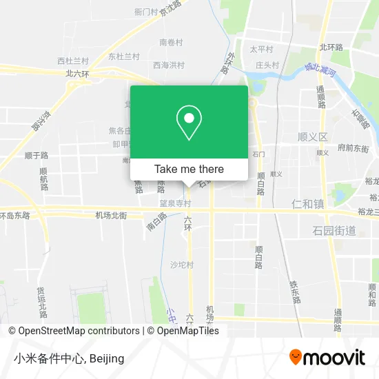 小米备件中心 map