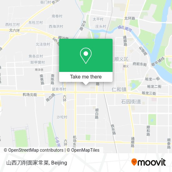 山西刀削面家常菜 map